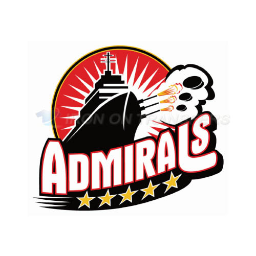 Norfolk Admirals Iron-on Stickers (Heat Transfers)NO.9086